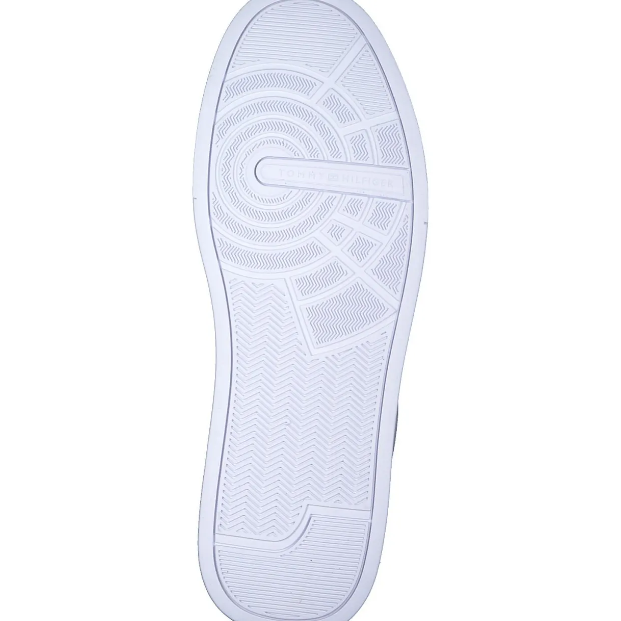 Tommy Hilfiger FM0FM052970LE TH COURT LEATHER GRAIN ESS, Klassische- & Business Schuhe, Herren, Whit