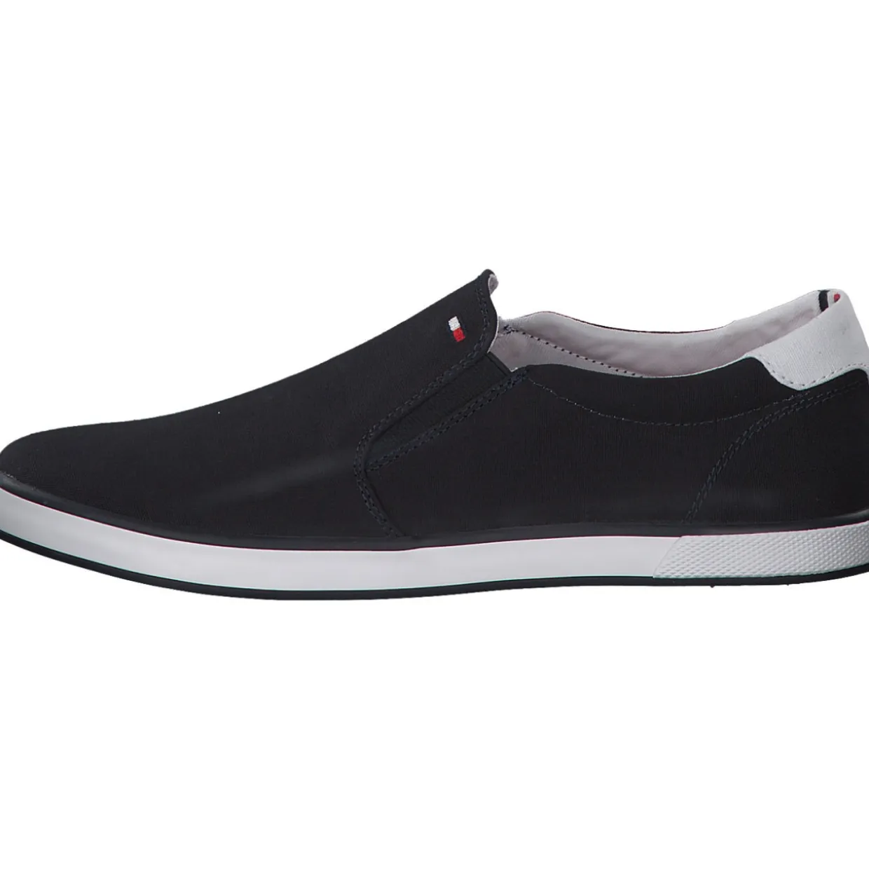Tommy Hilfiger FM0FM00597, Slip-On-Sneaker, Herren, Blau (Midnight/Blau)