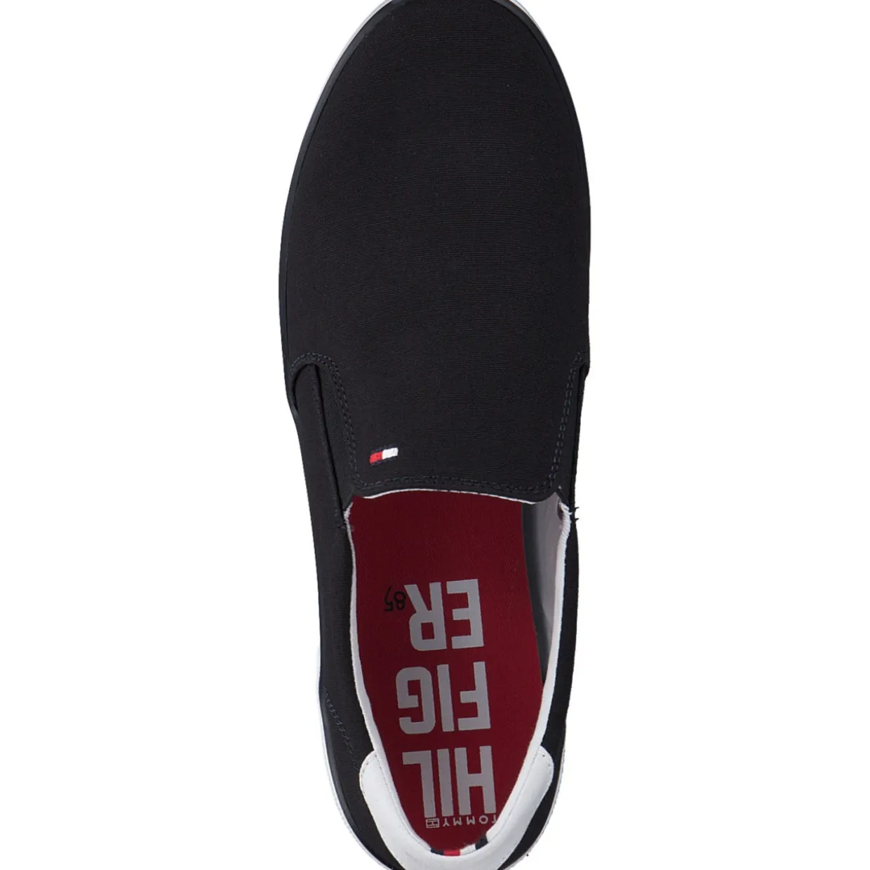 Tommy Hilfiger FM0FM00597, Slip-On-Sneaker, Herren, Blau (Midnight/Blau)