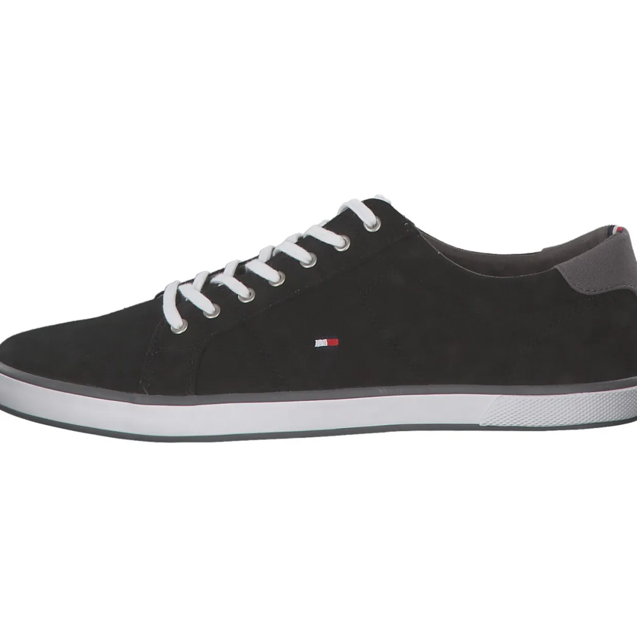 Tommy Hilfiger FM0FM00596, Sneakers Low, Herren, Schwarz (Black/Grey/Red)