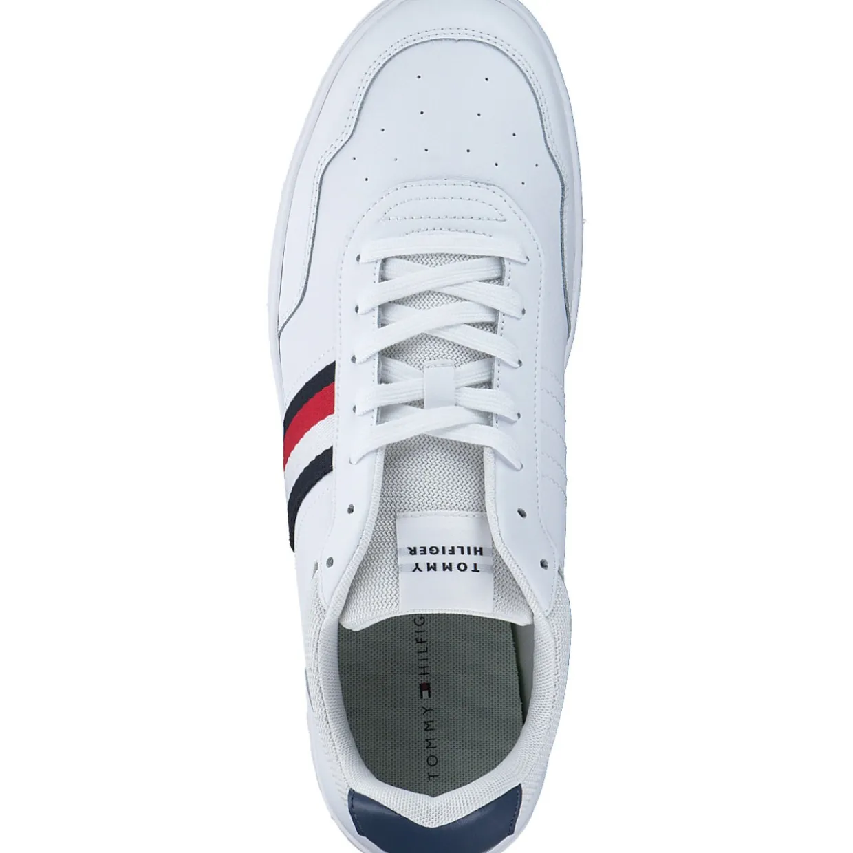 Tommy Hilfiger FM0FM05116YBS TH BASKET CORE LITE, Klassische- & Business Schuhe, Herren, Weiß