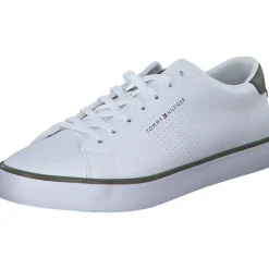 Tommy Hilfiger FM0FM05110YBS TH HI VULC LOW CORE, Klassische- & Business Schuhe, Herren, Weiß