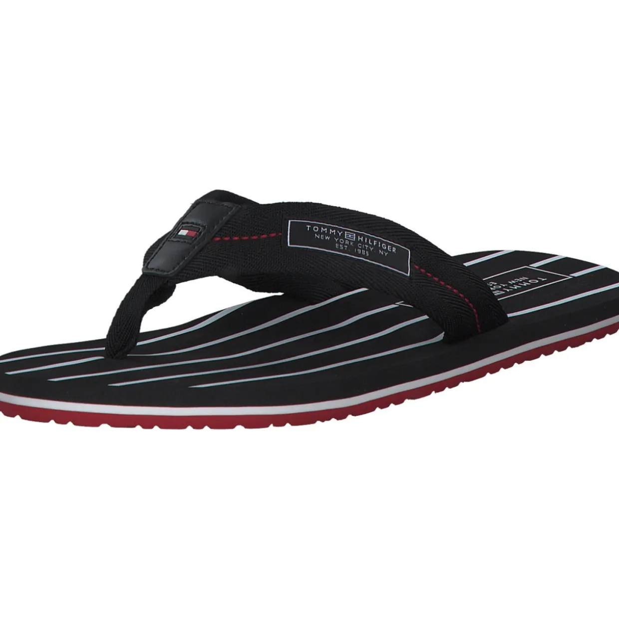 Tommy Hilfiger FM0FM04470, Zehentrenner, Herren, black
