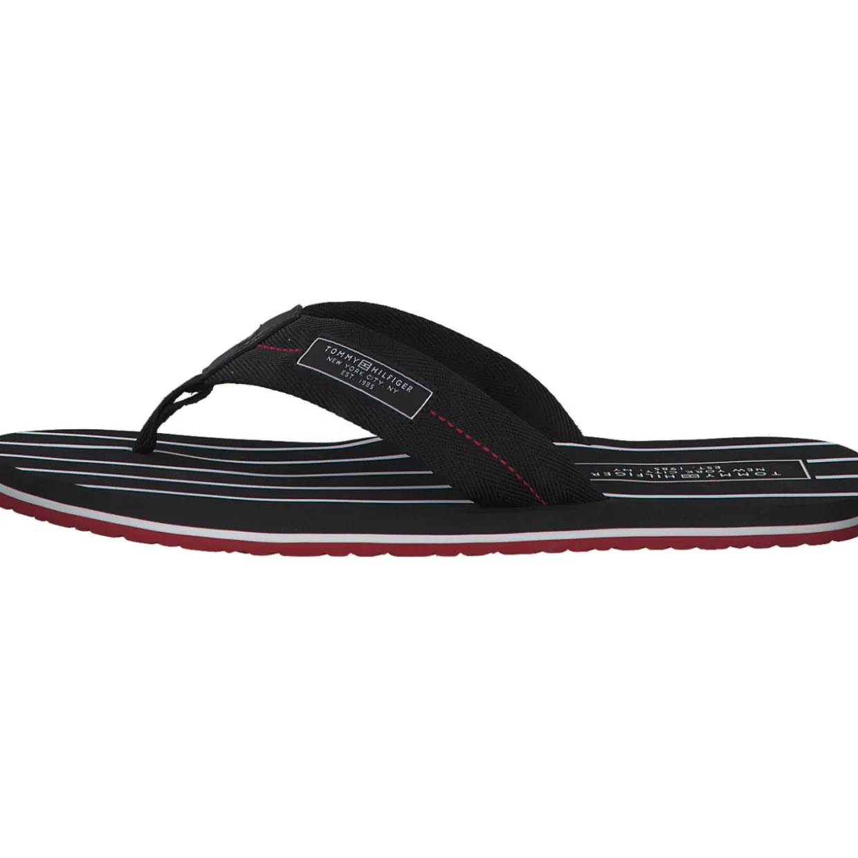 Tommy Hilfiger FM0FM04470, Zehentrenner, Herren, black