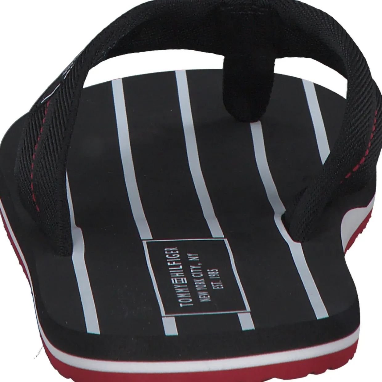 Tommy Hilfiger FM0FM04470, Zehentrenner, Herren, black