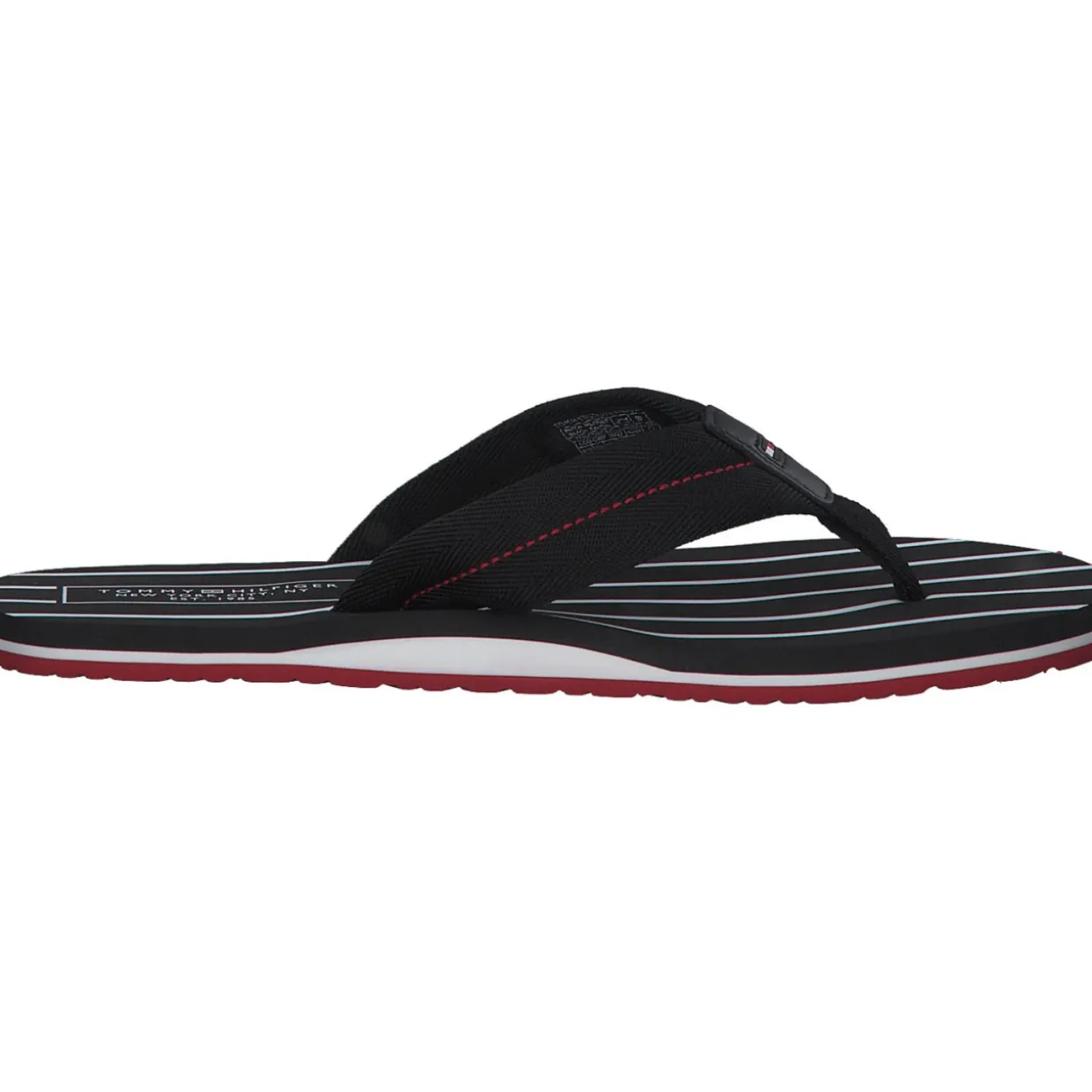 Tommy Hilfiger FM0FM04470, Zehentrenner, Herren, black