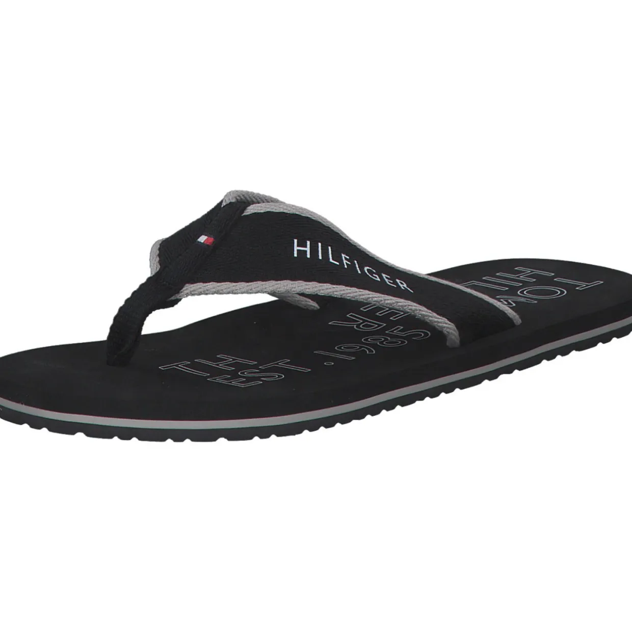Tommy Hilfiger FM0FM04469, Zehentrenner, Herren, black