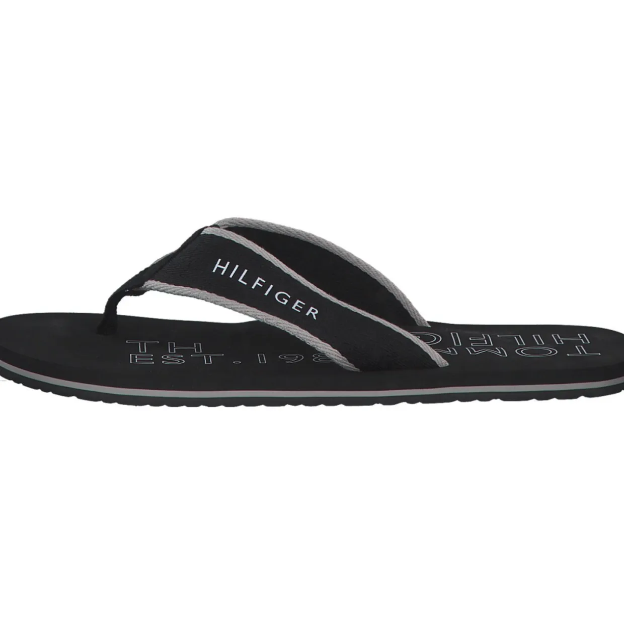 Tommy Hilfiger FM0FM04469, Zehentrenner, Herren, black