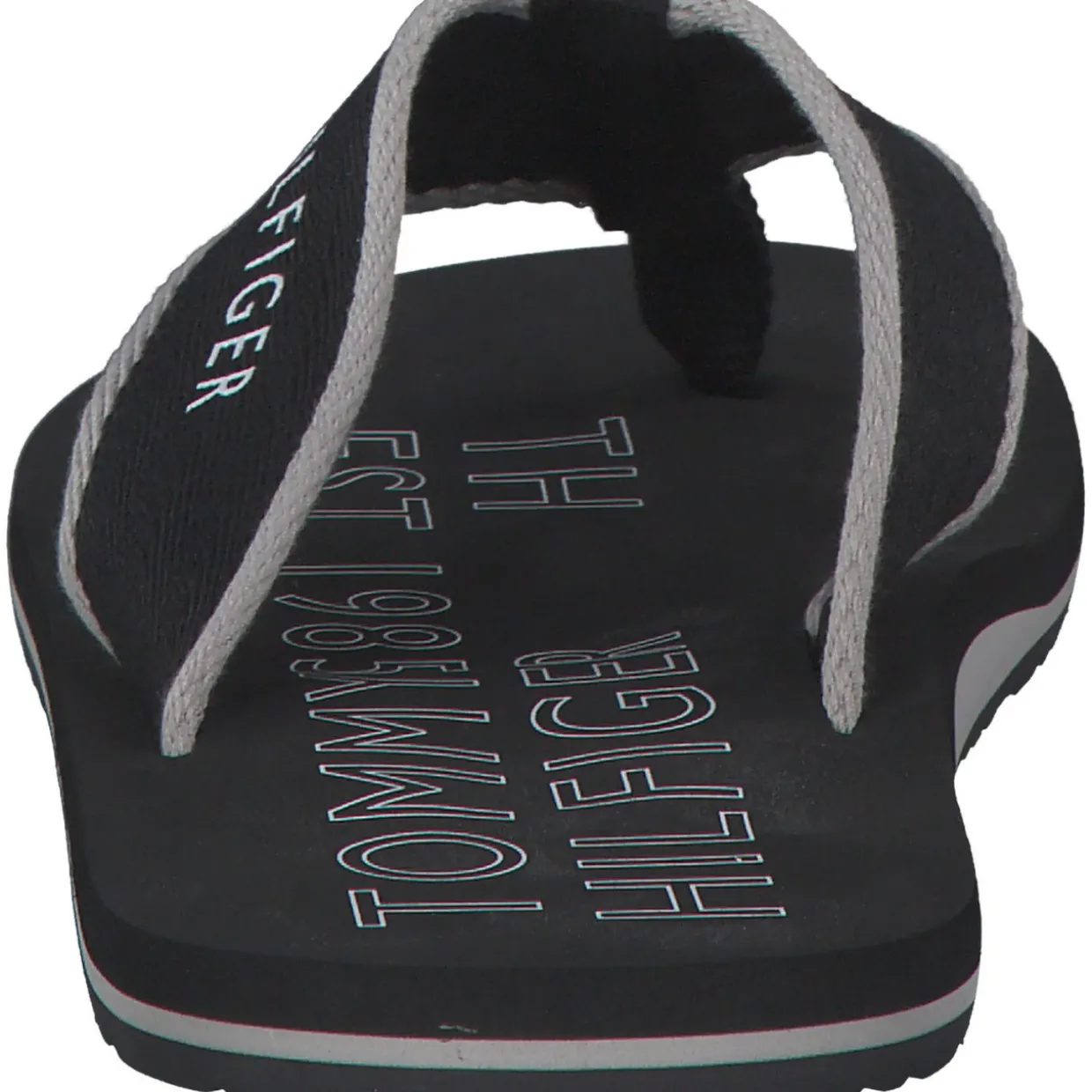 Tommy Hilfiger FM0FM04469, Zehentrenner, Herren, black