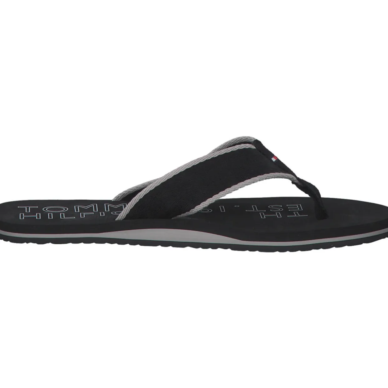 Tommy Hilfiger FM0FM04469, Zehentrenner, Herren, black