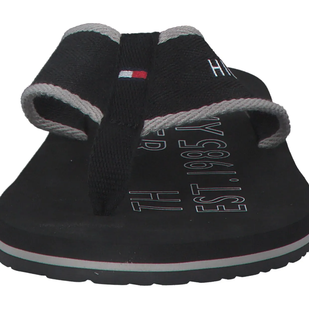 Tommy Hilfiger FM0FM04469, Zehentrenner, Herren, black