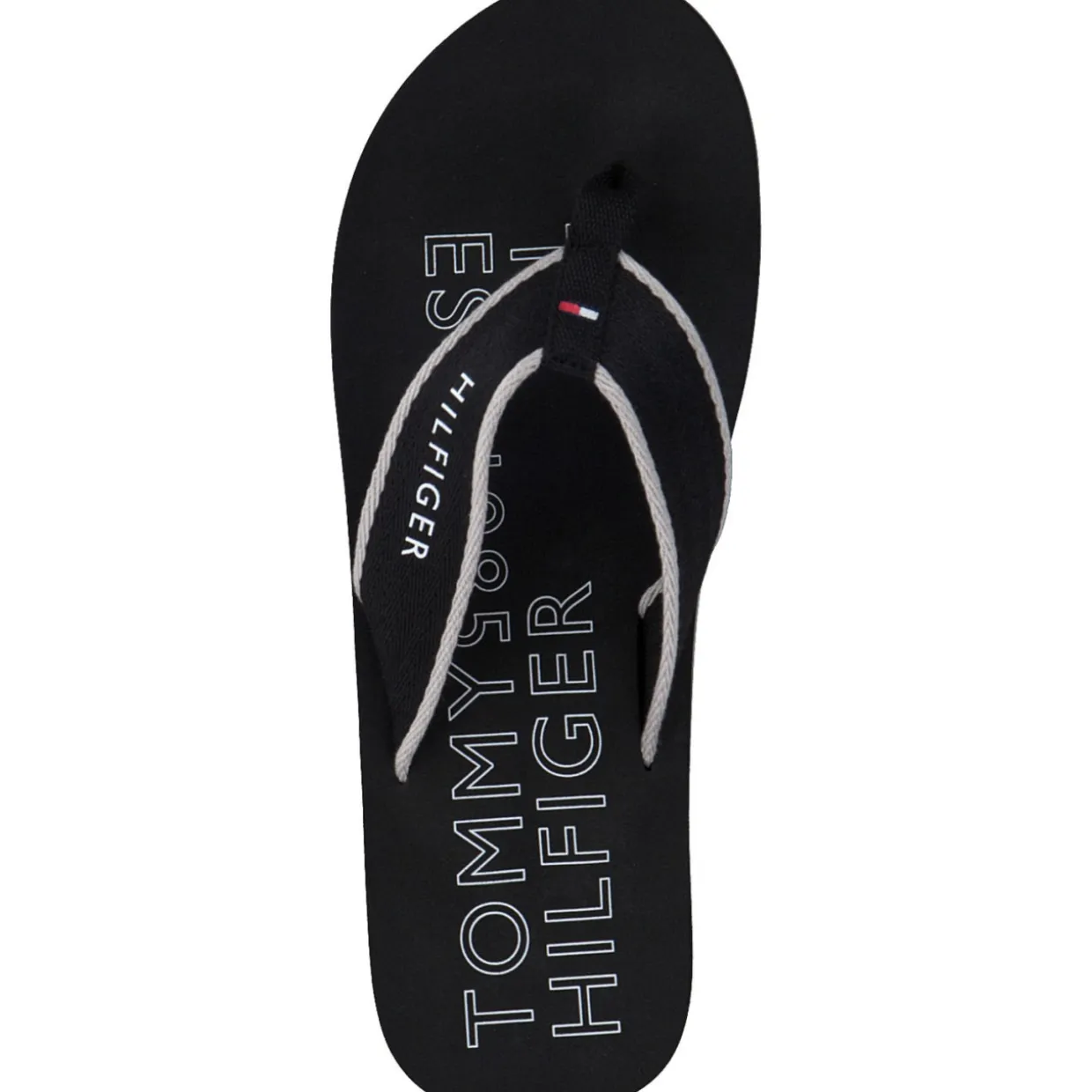 Tommy Hilfiger FM0FM04469, Zehentrenner, Herren, black