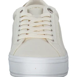 Tommy Hilfiger FW0FW07682-AEF Essential Vulc Canvas, Schnürschuhe, Damen, Beige