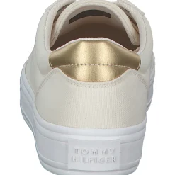 Tommy Hilfiger FW0FW07682-AEF Essential Vulc Canvas, Schnürschuhe, Damen, Beige
