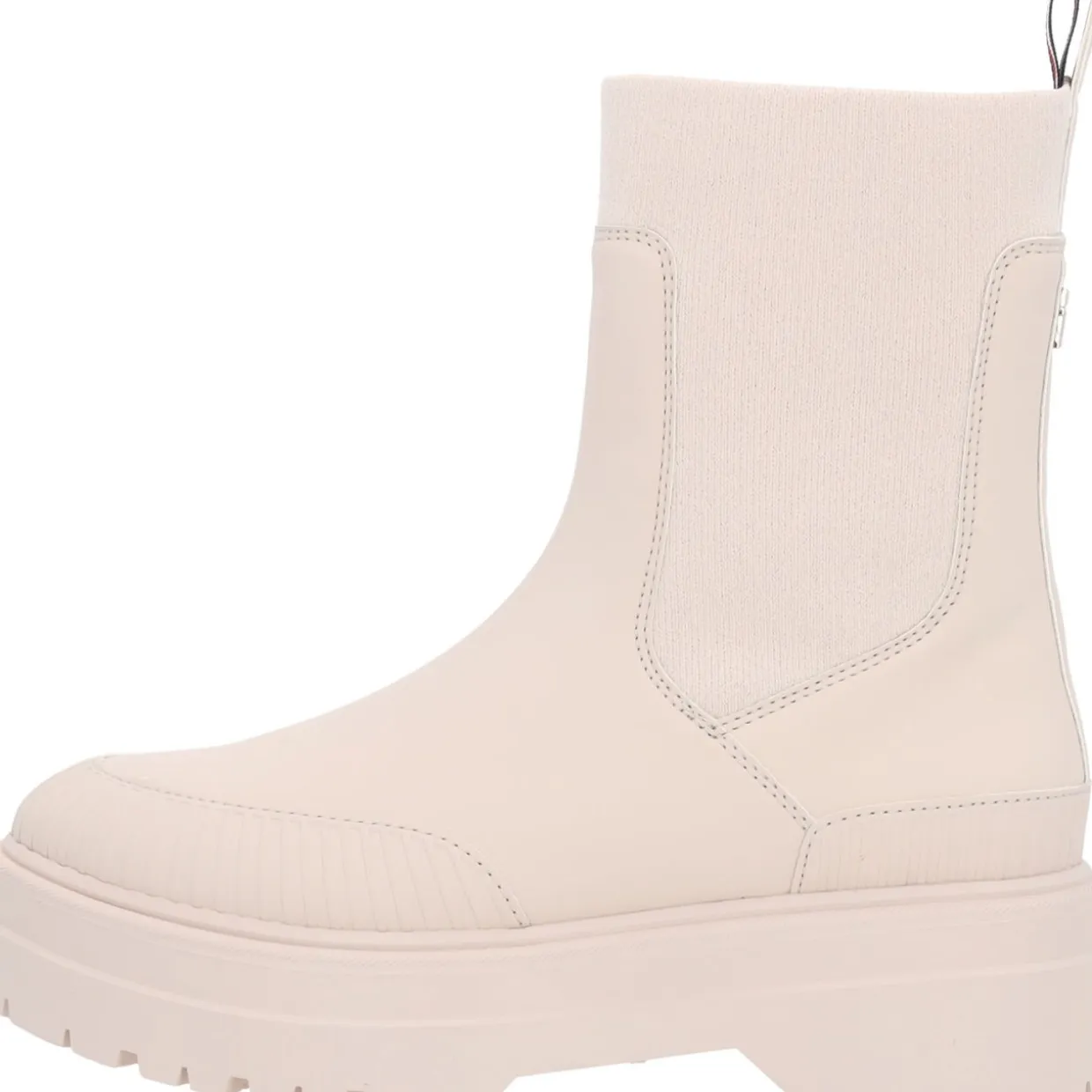 Tommy Hilfiger FW0FW07475, Gummistiefel, Damen, Weiß