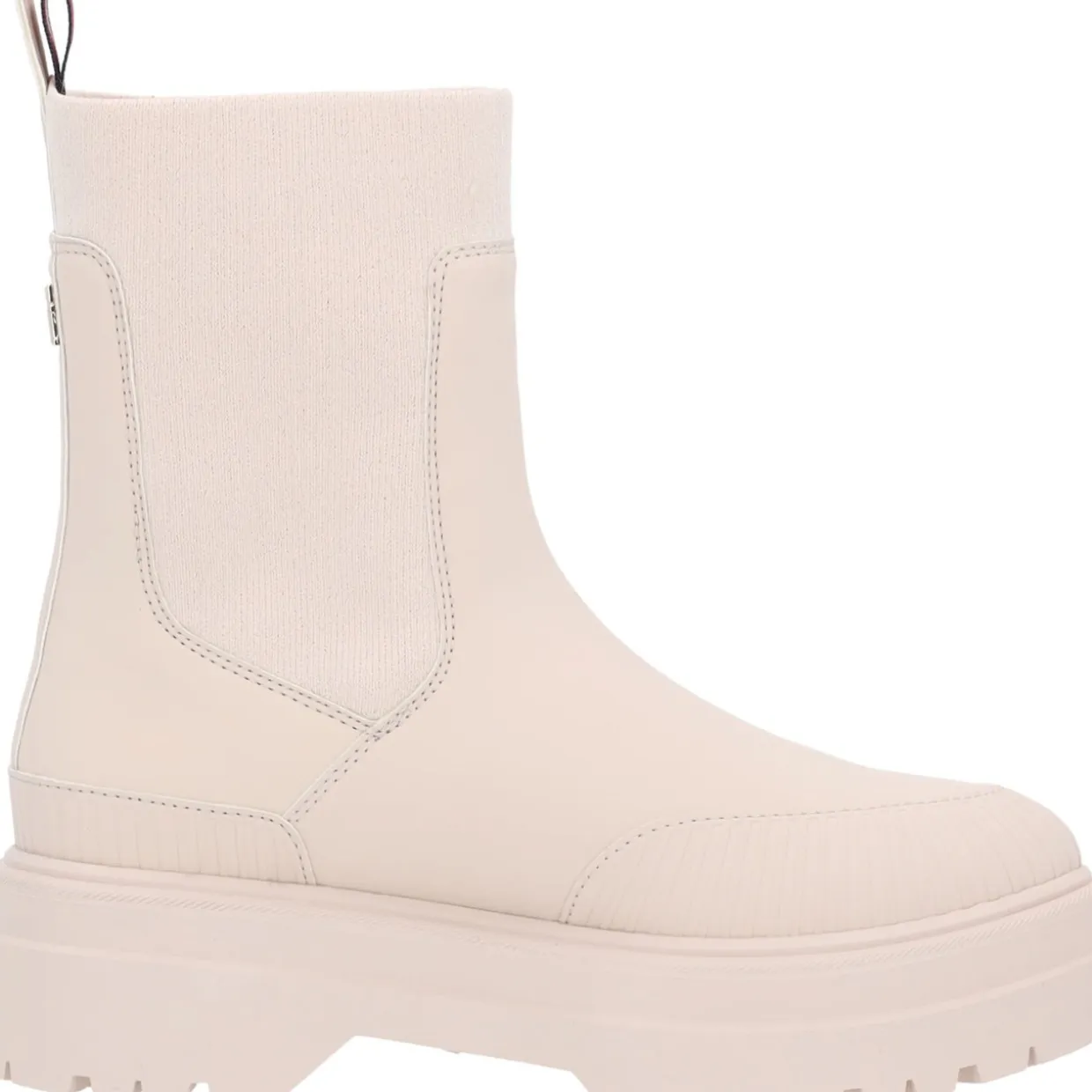 Tommy Hilfiger FW0FW07475, Gummistiefel, Damen, Weiß