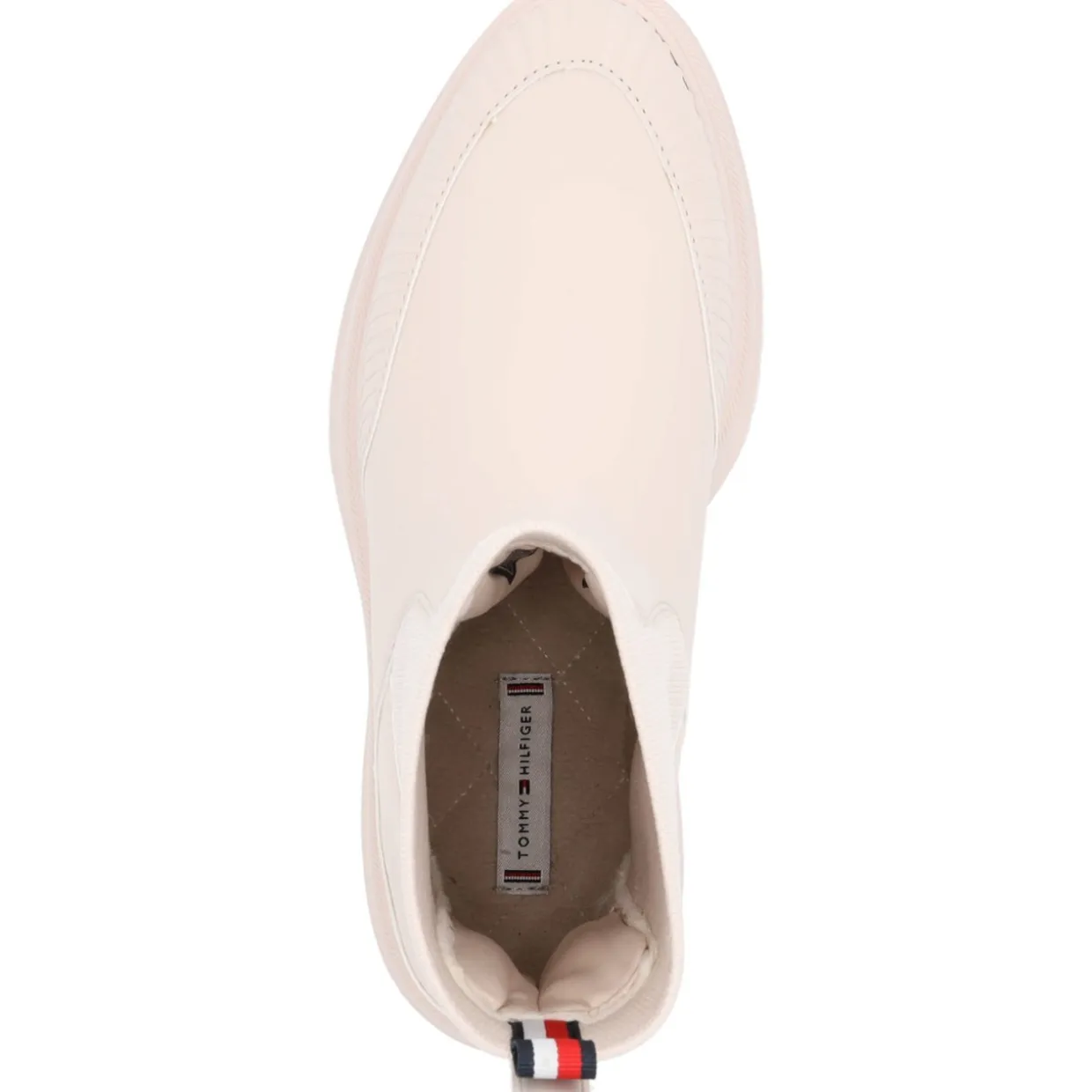 Tommy Hilfiger FW0FW07475, Gummistiefel, Damen, Weiß