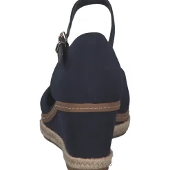 Tommy Hilfiger FW0FW04787, Keilpumps, Damen, space blue