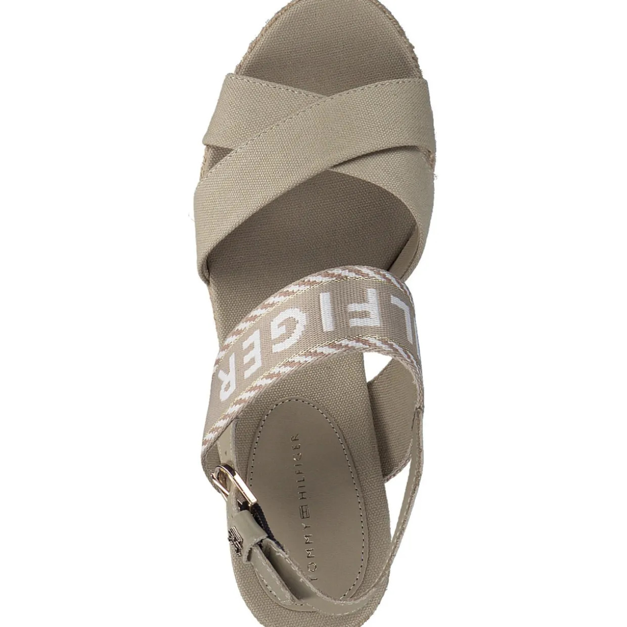 Tommy Hilfiger FW0FW07091, Sandaletten, Damen, sandal wood