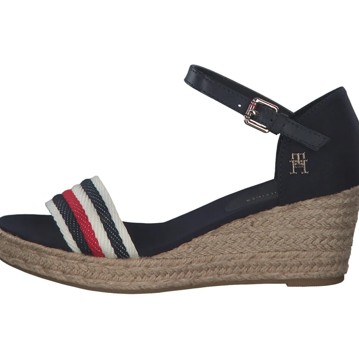 Tommy Hilfiger FW0FW07078, Sandaletten, Damen, space blue