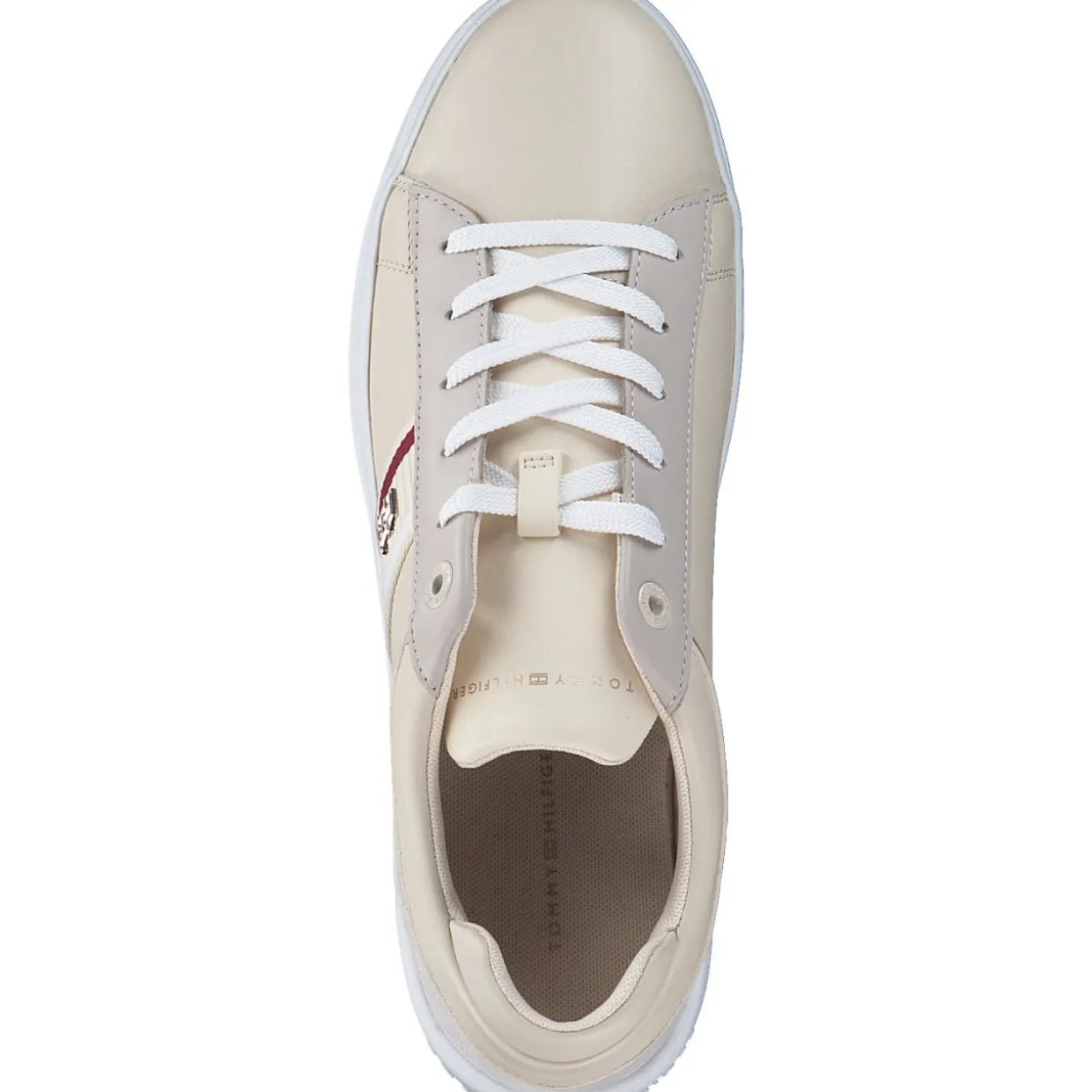 Tommy Hilfiger FW0FW07387, Schnürschuhe, Damen, Beige