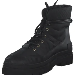 Tommy Hilfiger FW0FW07502, Schnürstiefel, Damen, Schwarz