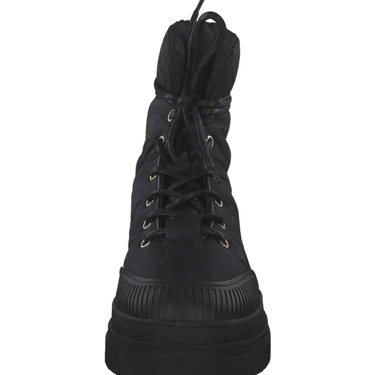 Tommy Hilfiger FW0FW07502, Schnürstiefel, Damen, Schwarz