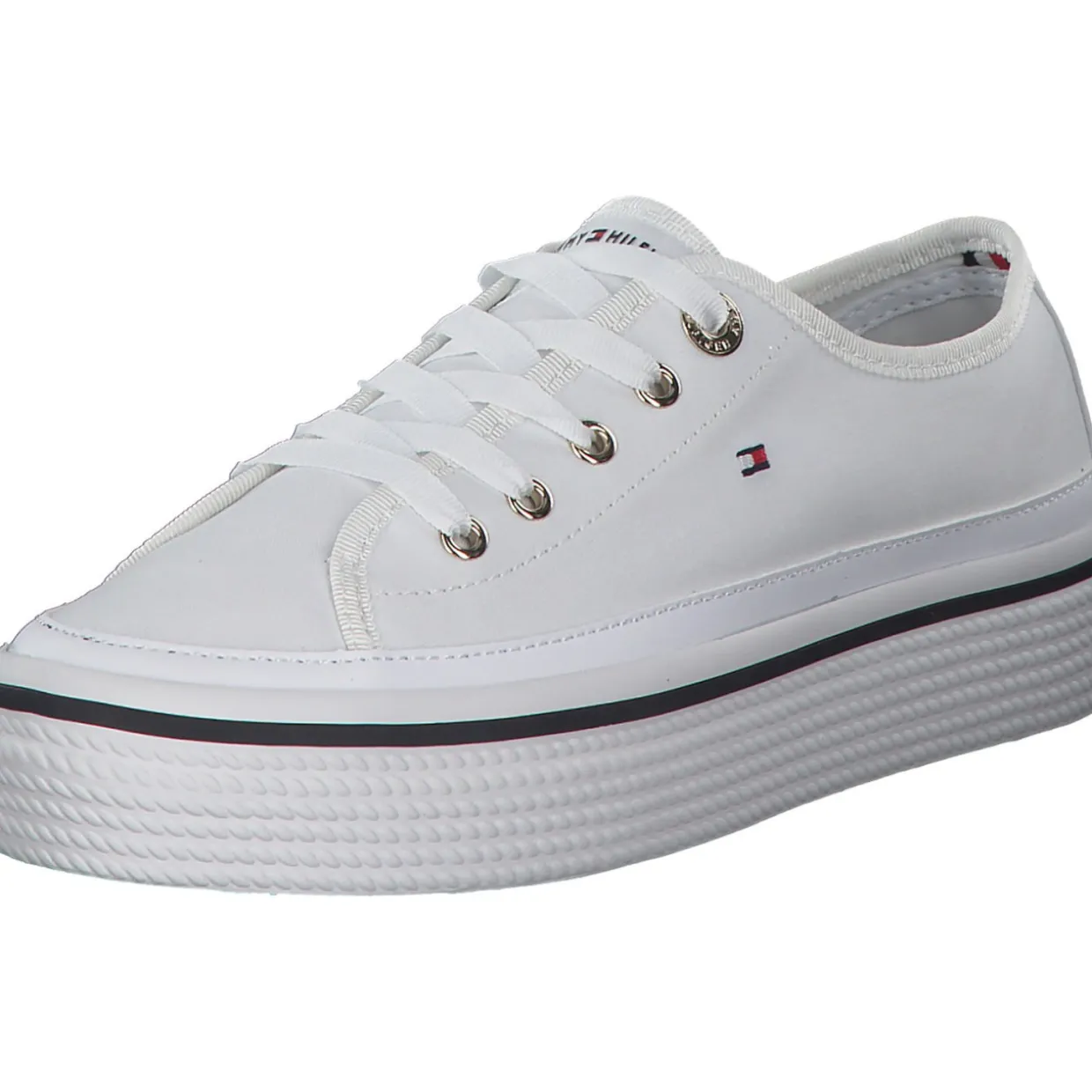 Tommy Hilfiger FW0FW04259, Sneakers, Damen, Weiß (White)