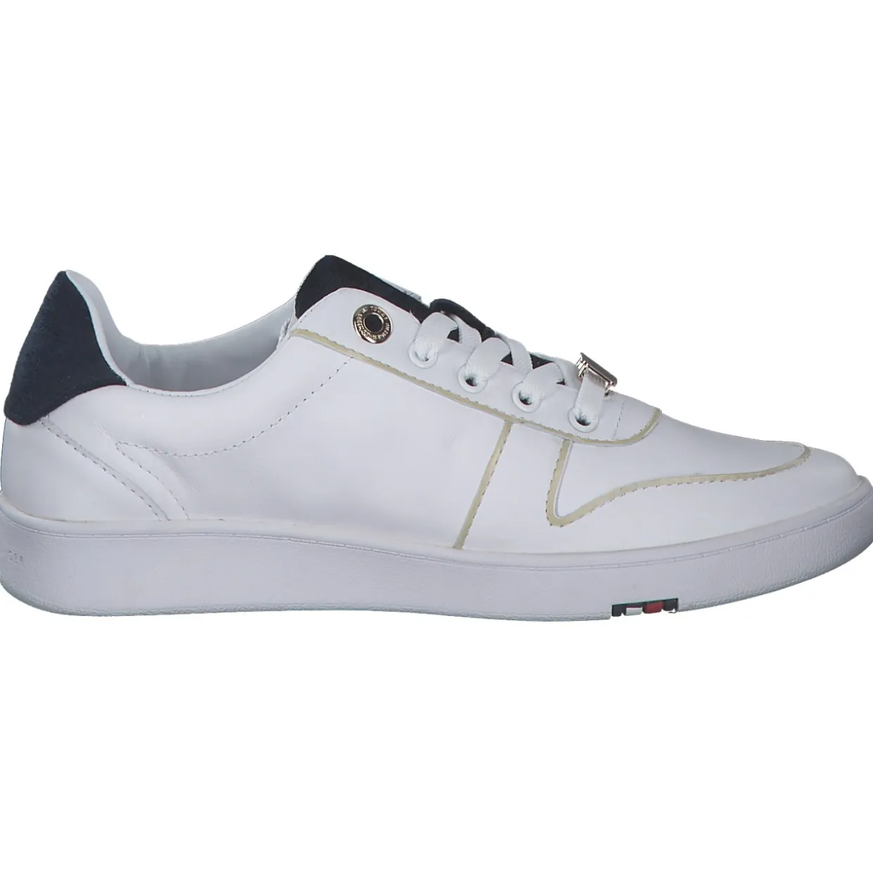 Tommy Hilfiger FW0FW05920, Sneakers Low, Damen, white/desert sky