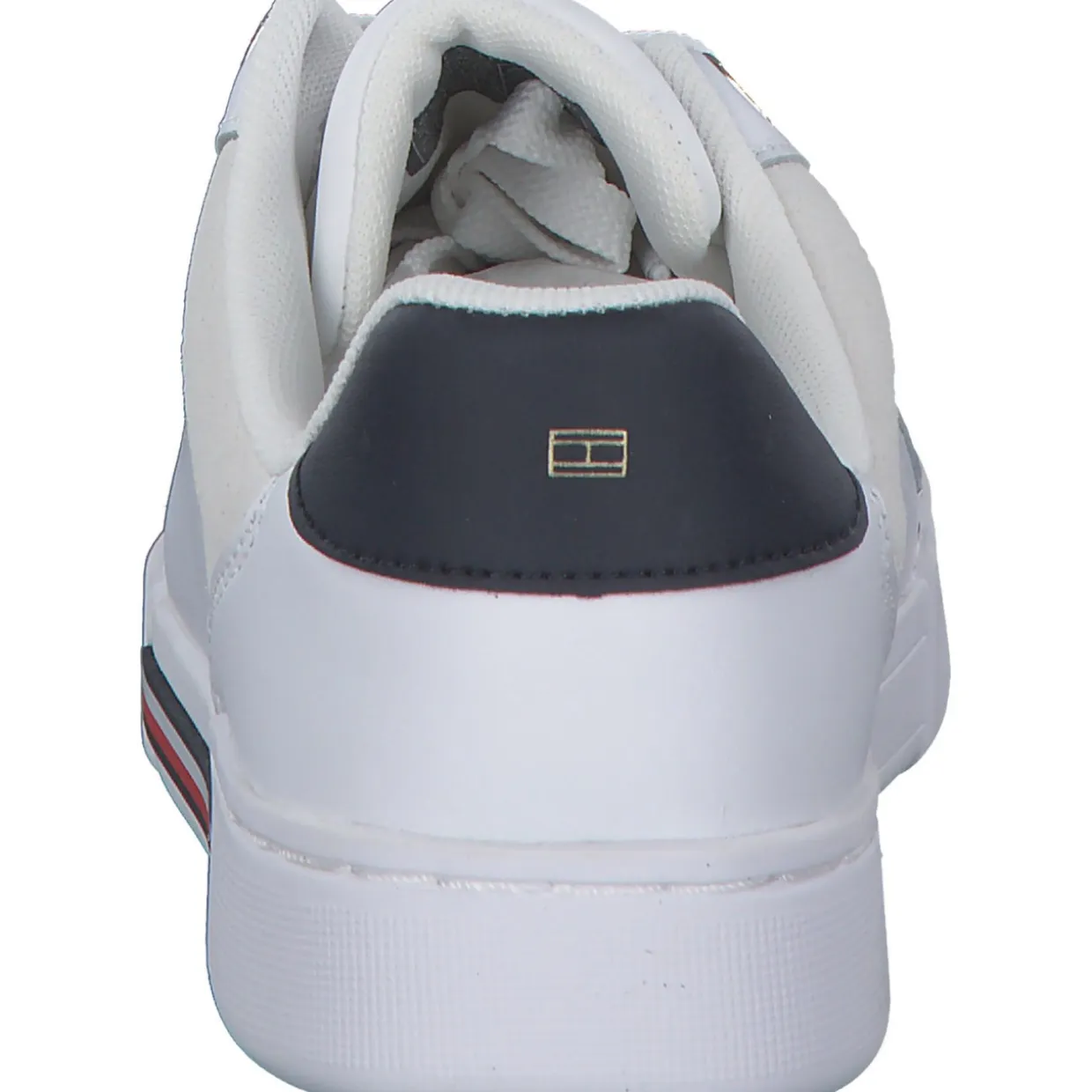 Tommy Hilfiger FW0FW07118, Sneakers Low, Damen, white/RWB