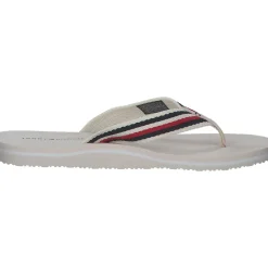 Tommy Hilfiger FW0FW07147, Zehentrenner, Damen, feather white