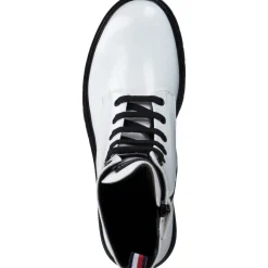 Tommy Hilfiger T4A5-32411, Schnürstiefeletten, Kinder, white