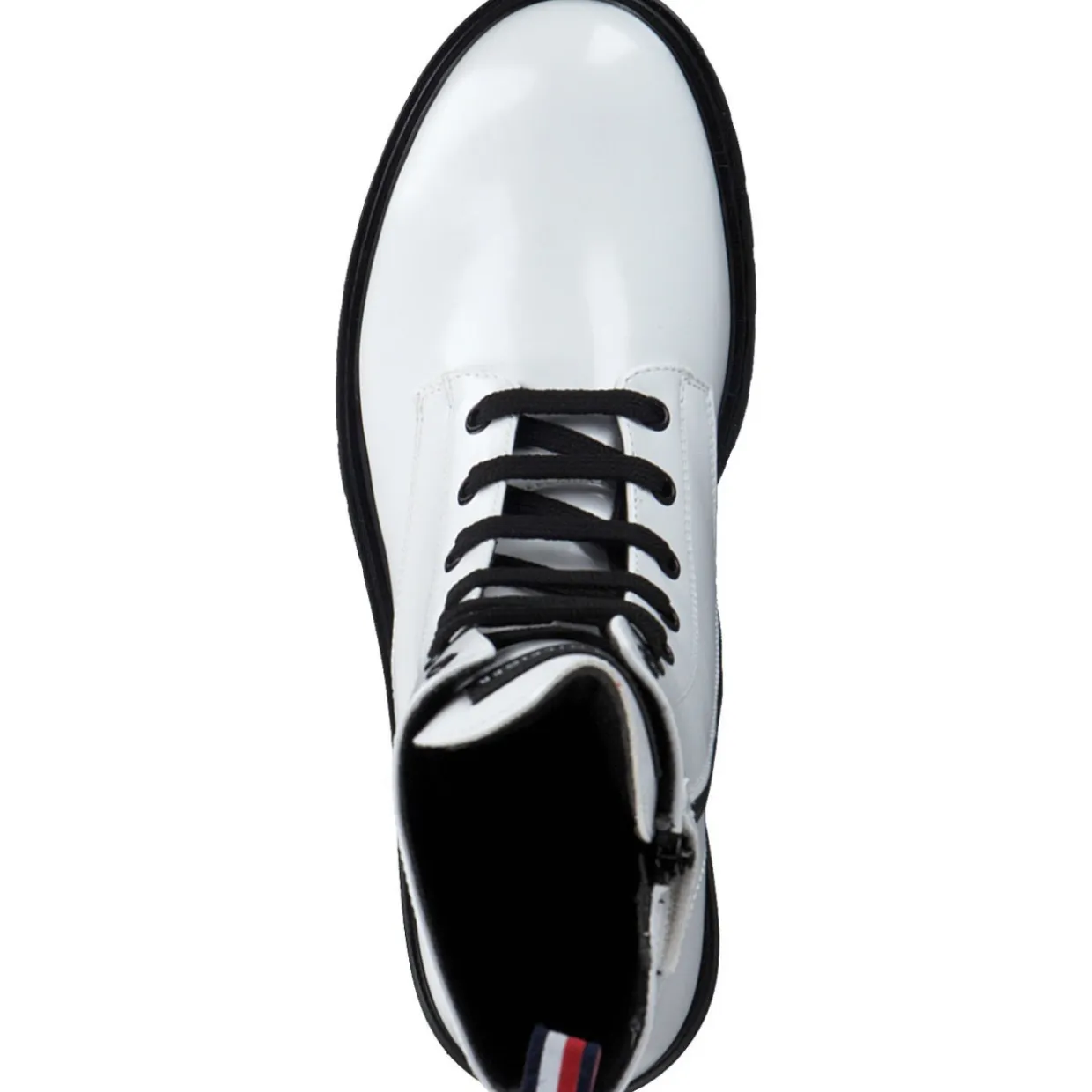 Tommy Hilfiger T4A5-32411, Schnürstiefeletten, Kinder, white
