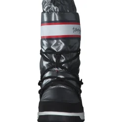 Tommy Hilfiger T3A6-32436, Winterstiefeletten, Kinder, dark silver