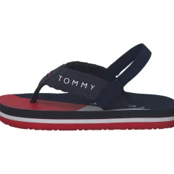 Tommy Hilfiger T1B2-30746, Badelatschen, Kinder, Blau