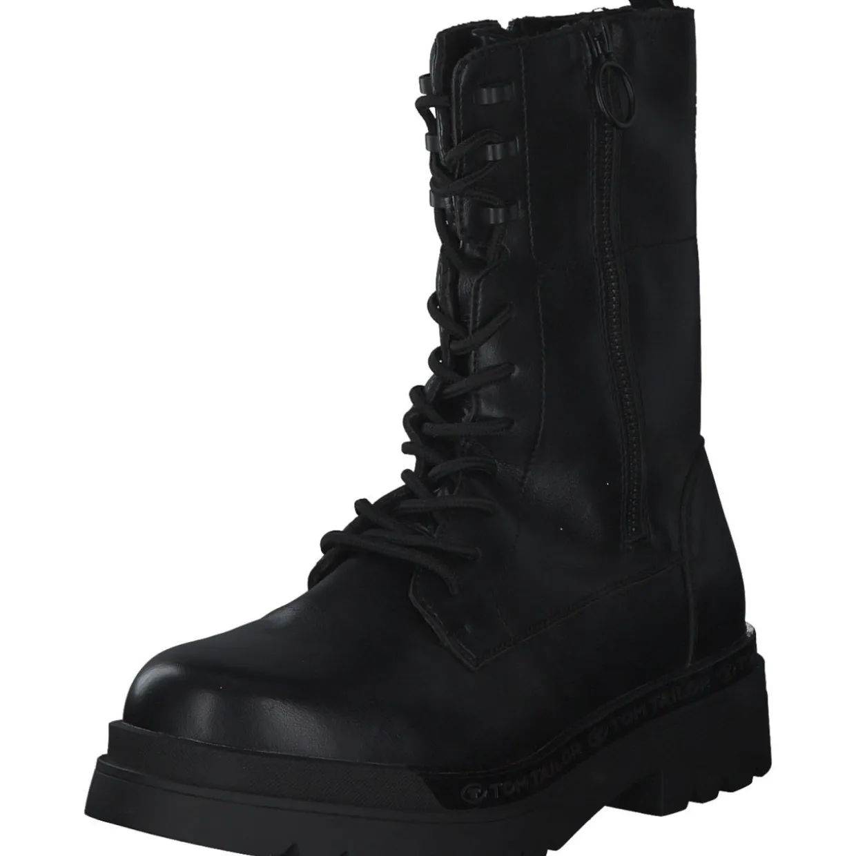 Tom Tailor 4285005, Boots, Damen, Black Black