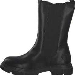 Tom Tailor 2196218, Chelsea Boots, Damen, Schwarz