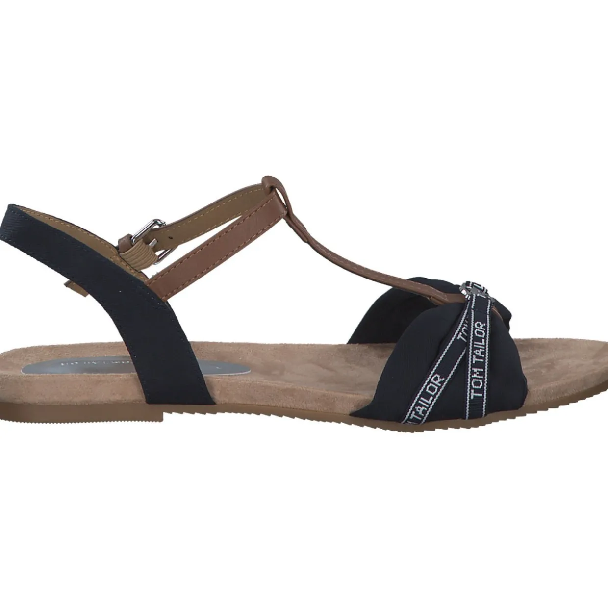 Tom Tailor 5390220008, Keilsandaletten, Damen, NAVY