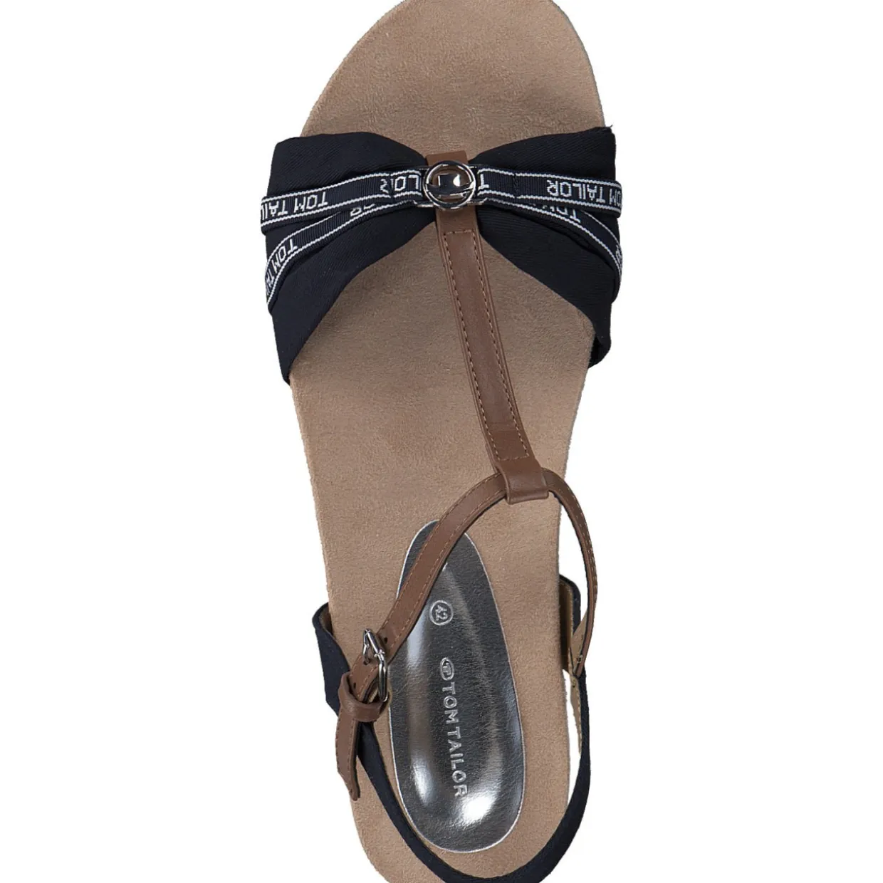 Tom Tailor 5390220008, Keilsandaletten, Damen, NAVY
