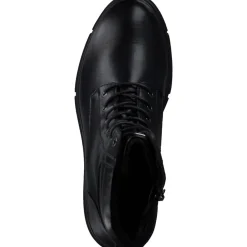 Tom Tailor 4295702, Plateau-Stiefeletten, Damen, black black