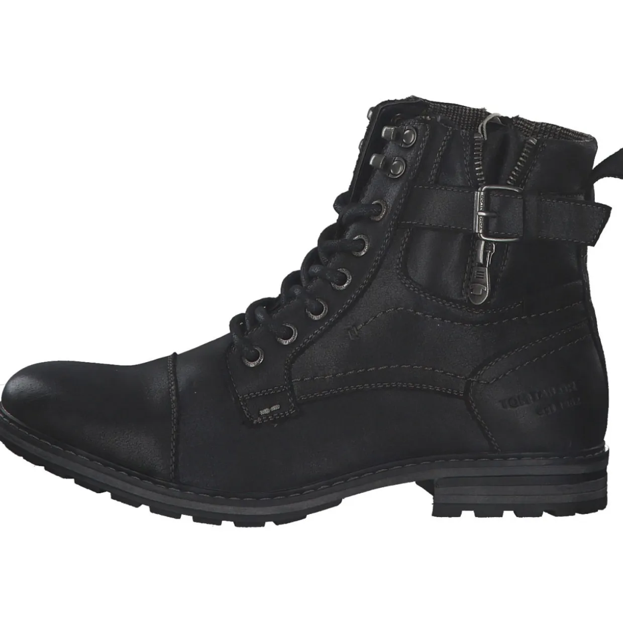 Tom Tailor 2182101, Winterstiefel, Herren, Schwarz