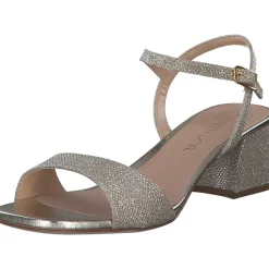 Unisa Kirk, Plateau-Sandaletten, Damen, platino