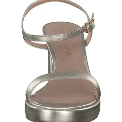 Unisa Soro, Plateau-Sandaletten, Damen, platino