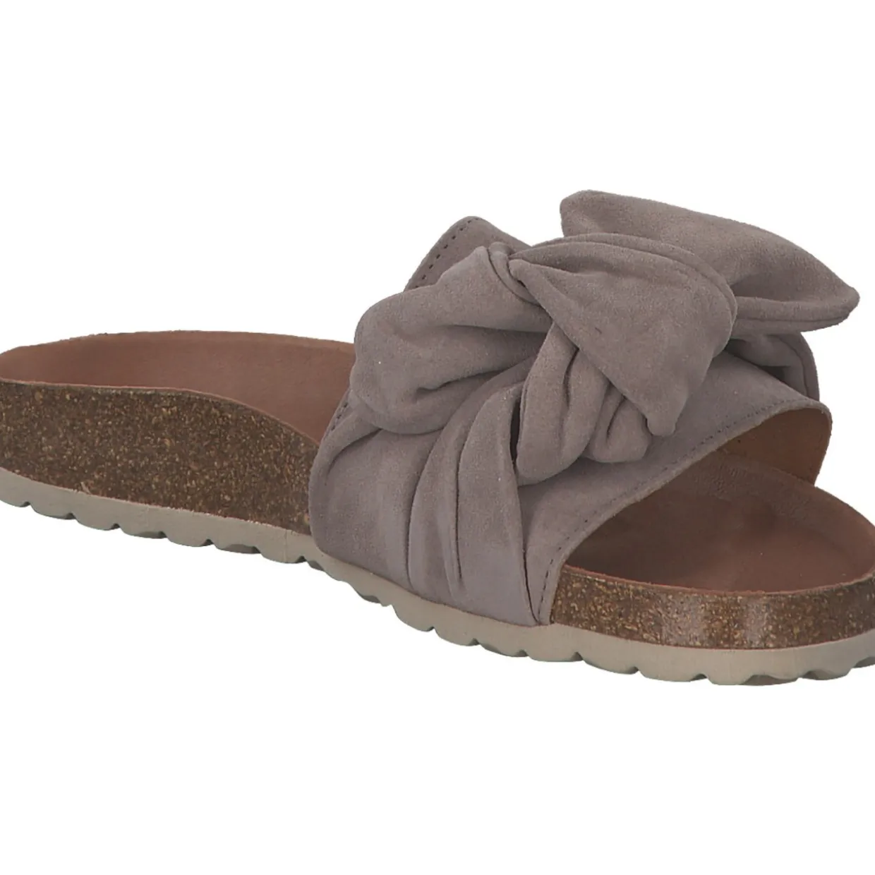 Verbenas Roxy Velour 330047, Plateau-Pantoletten, Damen, piedra