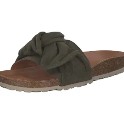 Verbenas Roxy Velour 330047, Plateau-Pantoletten, Damen, Schwarz