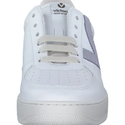 Victoria Madrid 1258201, Sneakers Low, Damen, Weiß - lila